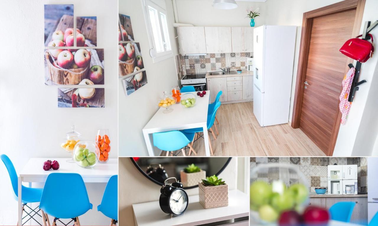 Sea Breeze Vibes Apartment เนอาเปรามอส ภายนอก รูปภาพ